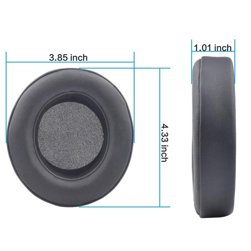 Sqrmekoko Kraken Pro V2 Replacement Earpad, Ear Pad Cushion Cover Compatible with Razer Kraken Pro V2 Gaming Headphone (Black) - Image 2